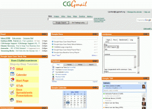CGgMAIL Start page