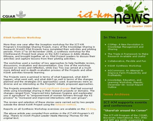 ksinr-synthesis-workshop-article-in-ict-km-newsletter